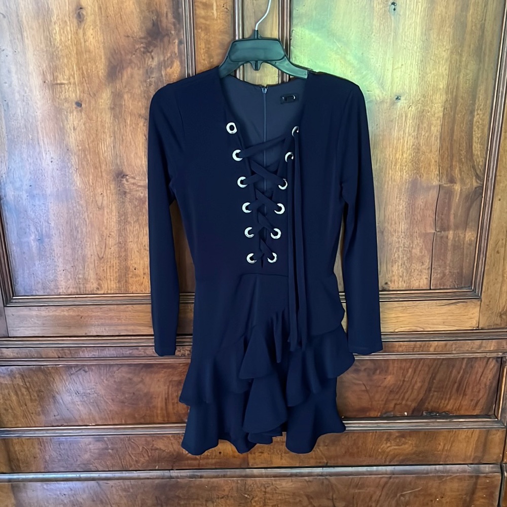 NBD navy dress